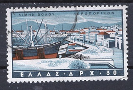 Grèce - Griechenland - Greece Poste Aérienne 1958 Y&T N°PA73 - Michel N°F678 (o) - 30d Port De Volos - Used Stamps