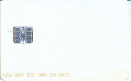 LEBANON : LEBTE02 100u F256 DEMO TEST CARD 100 UNITS MINT - Libano