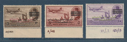 Egypt - 1953 - King Farouk - E&S - 3 Bars - Different Control No. - Ongebruikt