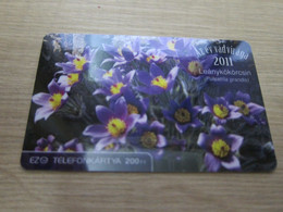 EZ Phone Prepaid Phonecard ,Endangered Flower, 2011, 200 Pieces Only - Maldive