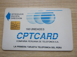 CPT Chip Phonecard, Bank De Credito, Used - Perù