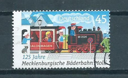 2011 West-Germany Bäderbahn Molli Used/gebruikt/oblitere - Usados