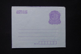 INDE - Entier Postal Non Circulé - L 82989 - Inland Letter Cards