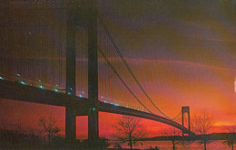 New York - Brooklyn Staten Island - Verrazano Suspension Bridge - Pont - Unused - VG Condition - 2 Scans - Ponts & Tunnels
