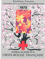 FRANCE .Carnet Croix Rouge  1er Jour N° 2024 (cachet Rouge) - Red Cross