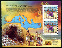 Gibraltar 2000 New Millennium - 5p The Phoenicians Booklet Pane MNH (SG 919b) - Gibilterra