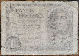 Billet 1 Peseta 1948 ESPAGNE Dama De Elche M00378887 - 1-2 Peseten