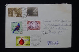 JAPON - Enveloppe De Nagoya Pour Paris En 1966 - L 83019 - Cartas