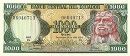 EQUATEUR 1986 1000 Sucre - P.125a Neuf UNC - Equateur