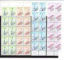 1992 - 4  Blocs De 10 Timbres  : N ° 224 à 227 - 1989-2008