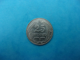 ALLEMAGNE 25 PFENNIG 1909 D - 25 Pfennig