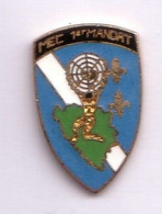 P72 Pin's Armée Militaire MEC 1 Er Mandat ONU Yougoslavie La Bosnie Herzégovine Lys Qualité Egf écusson Achat Immédiat - Militari