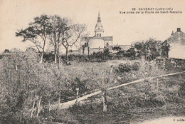 SAVENAY  -  Vue Prise De La Route De Saint Nazaire - Savenay