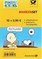 Deutschland Markenset - Peanuts, Comic - Folienblatt Ohne Marken - Andere & Zonder Classificatie