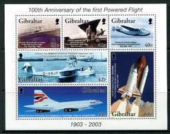 Gibraltar 2003 Centenary Of Powered Flight MS MNH (SG MS1051) - Gibraltar