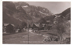 CHAMPÉRY Et Les Dents Blanches Gel. 1913 Postauto-Post Monthey-Champéry - Monthey