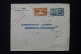 LIBAN - Enveloppe De Beyrouth En 1943 Pour Paris - L 83071 - Storia Postale