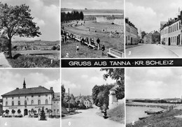 DC1922 - Ak Gruss Aus Tanna Kreis Schleiz Sportforum Koskauer Straße U.a. - Schleiz