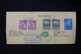 INDE - Enveloppe En Recommandé De  Dalvarchemical En 1962 Pour Le Sénégal - L 83079 - Briefe U. Dokumente