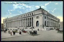 UNITED STATES - NEW YORK - New General Post Office. ( Ed. H. Pinkelstein & Son Nº 4 - R-34284) Carte Postale - Poste & Facteurs