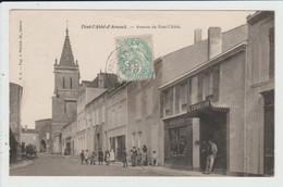 PONT L'ABBE D'ARNOULT - CHARENTE MARITIME - AVENUE DE PONT L'ABBE - Pont-l'Abbé-d'Arnoult