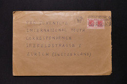 HONG KONG - Enveloppe Pour La Suisse En 1953 - L 83088 - Lettres & Documents