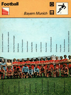 Fiche Sports: Football - Equipe Du Bayern Munich, Triple Championne D'Europe, Champion Et Coupe D'Allemagne - Sports