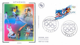 Enveloppe 1er Jour Jeux Olympiques Athènes, 2004 (YT 3686) - 2000-2009