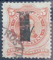 ARGENTİNA 1877 Inverted Stamp Error - Corrientes (1856-1880)