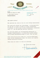 VP COURRIER 1969 (V2030) Longuich SCHMITT SÖHNE A. D. MOSEL (1 Vue) WEINGUT WEINKELLEREI - Alimentaire