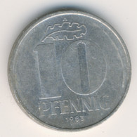 DDR 1983: 10 Pfennig, KM 10 - 10 Pfennig