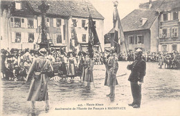 68-MASSEVAUX- ANNIVERSAIRE DE L'ENTREE DES FRANCAIS A MASSEVAUX - Masevaux