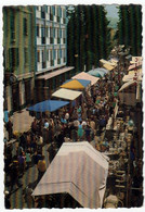 LAGO MAGGIORE - LUINO - FOLLA AL MERCATO - VARESE - 1962 - Luino