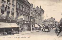 80-AMINES- LA RUE DE LA REPUBLIQUE - Amiens