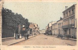 33-LIBOURNE- RUE CHANZY- GARE DES VOYAGEURS - Libourne