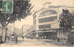 83-HYERES- AVENUE GAMBETTA ET LE DAMES DE FRANCE - Hyeres