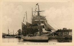 Paimpol * Terreneuvas Terre Neuvier Goëlette SANTA MARIA * Musée De La Grand Pêche * Bateau Voilier - Paimpol