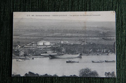 Le GRAND - QUEVILLY : Vue Générale Des Chantiers De NORMANDIE. - Le Grand-quevilly