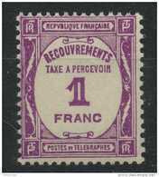 France (1927) Taxe N 59 (Luxe) - 1859-1955.. Ungebraucht