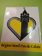 Auto-collant Ancien/Région NORD-PAS De CALAIS/Offert Par Le Conseil Général/1980-1990              ACOL148 - Aufkleber