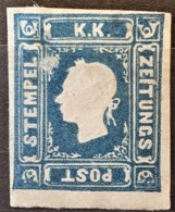 AUSTRIA 1858 - MLH - ANK 16 - Newspaper Stamp - Neufs