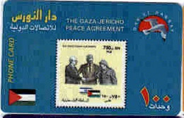 PALESTINA : PALR01 The Gaza-Jericho Peace Agreem. USED - Palestina