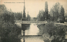 VIC FEZENSAC - Les Deux Pont. - Vic-Fezensac