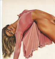 Sexy Nude Pin Hup Girl Page // A Saisir ! Page Dessinateur Michel GOURDON ASLAN Nu Fille Sexy JANVIER 1975 / Seins Nus - Pin-ups
