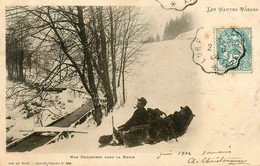 Les Hautes Vosges * 1904 * Nos Douaniers Dans La Neige ! * Douane Douanes Douanier Aduana - Autres & Non Classés