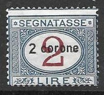 1922 Trento Dalmatia Postage Due  Mh *  55  Euros - Dalmatië
