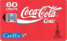 GAMBIA : GAM11 60u COCA-COLA Cardex 95 MINT - Gambia