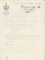 VP COURRIER 1965 (V2030) RIOJA FINE TABLE WINES BOGOCSA Merchant In Wines (1 Vue) HARO Rioja Espana - Espagne