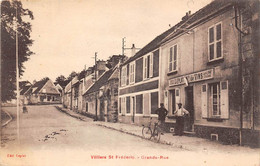 Villiers Saint Frédéric       78         Grande Rue . Leplat Marchand De Vins        (voir Scan) - Other & Unclassified