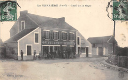 La Verrière      78          Café De La Gare             (voir Scan) - Sonstige & Ohne Zuordnung